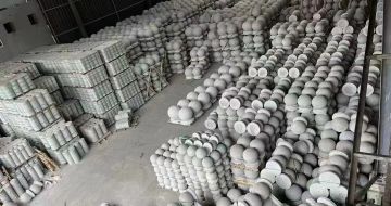 漳州 芝麻白挡车柱