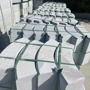 漳州 芝麻灰弧形路沿石