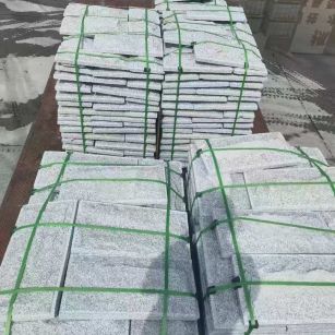 漳州 芝麻白蘑菇石装车出货