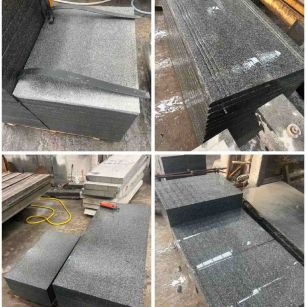 漳州 芝麻黑地铺石材