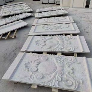 漳州 芝麻白干挂雕花板