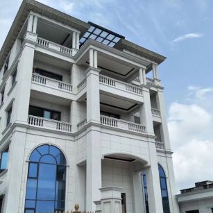 漳州芝麻白别墅干挂效果展示