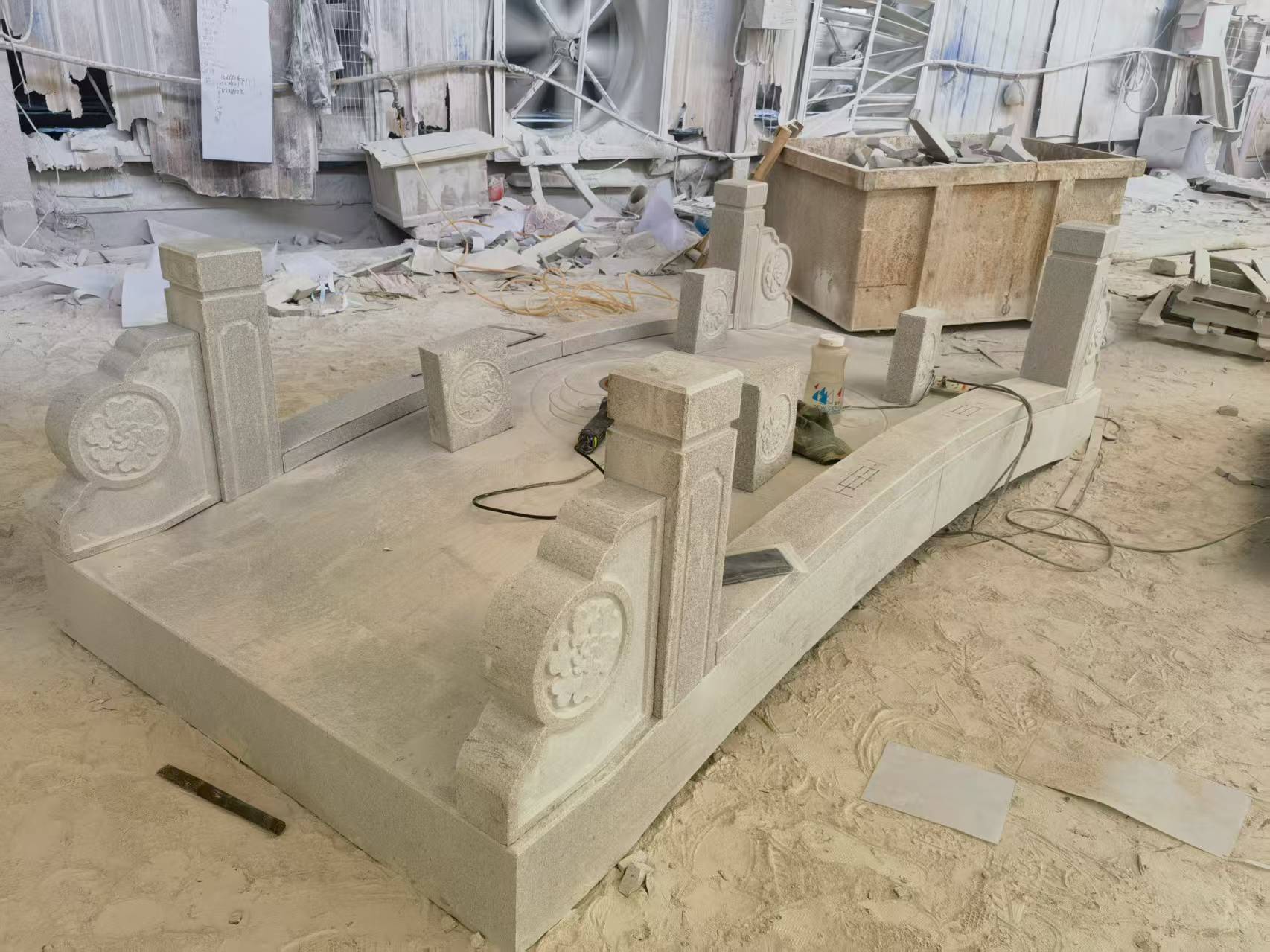 漳州 芝麻灰火烧面石桥-拼装