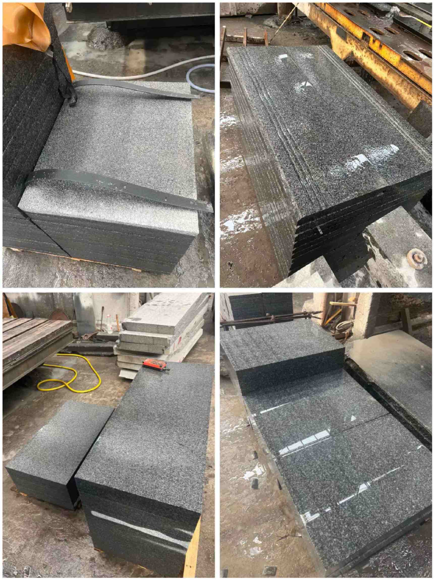 漳州 芝麻黑地铺石材