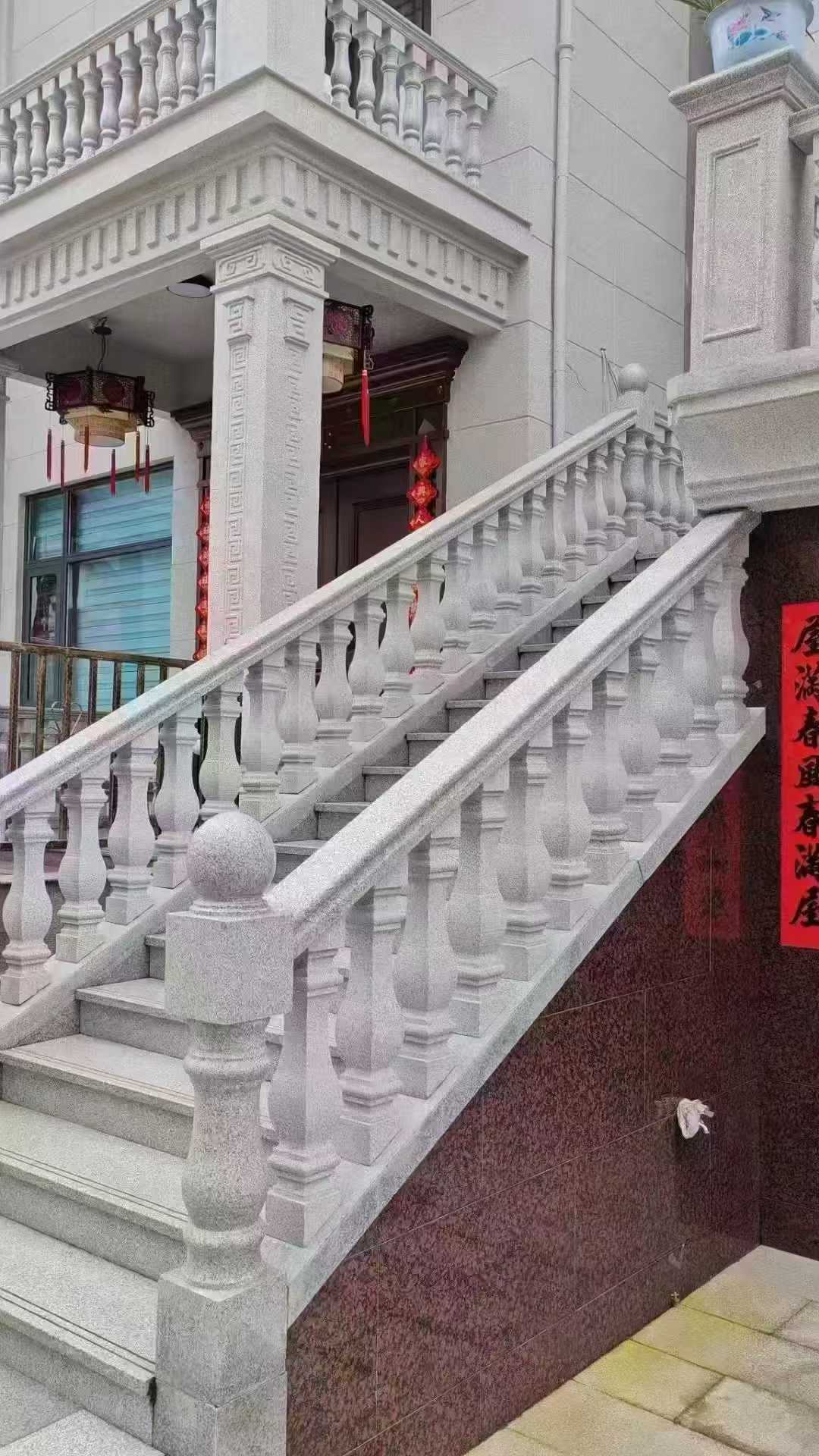 漳州 天然石材 阳台庭院护栏、栏杆