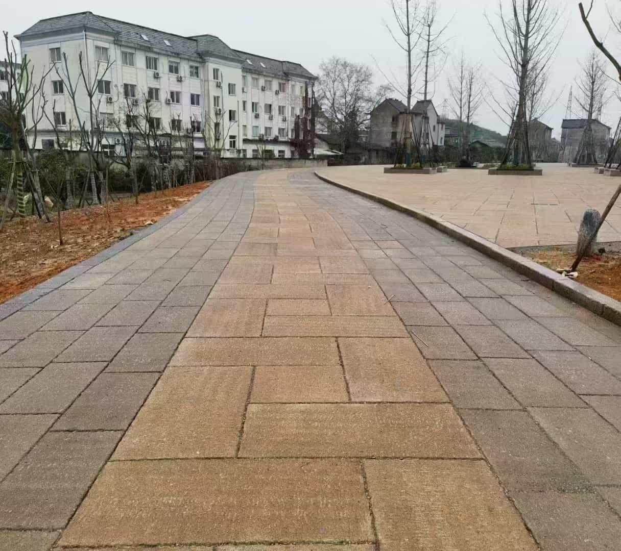 漳州仿古石铺装效果