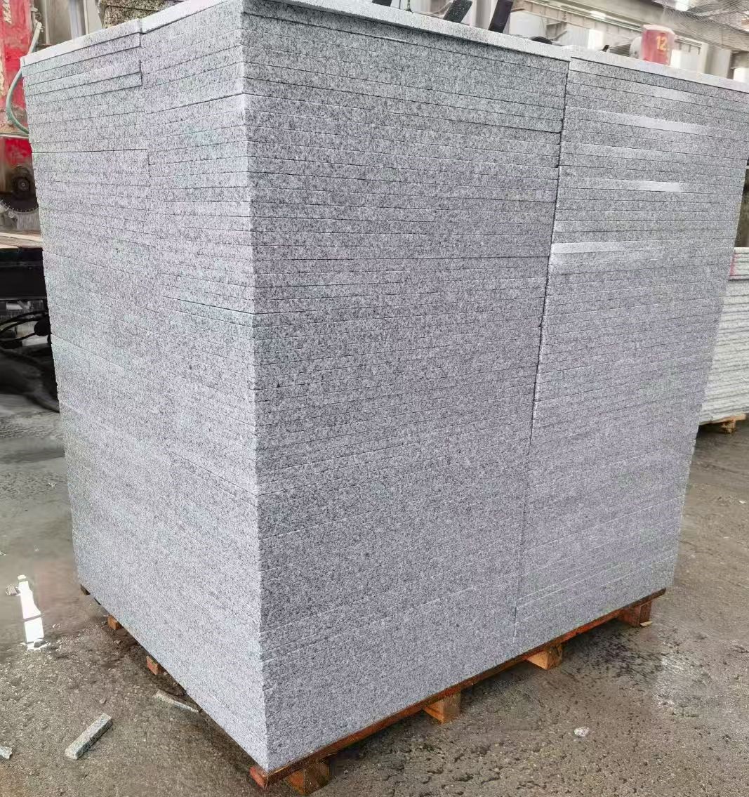 漳州 火烧面地铺石，街道广场园林市政工程板，1.8~5.0厚均有现货