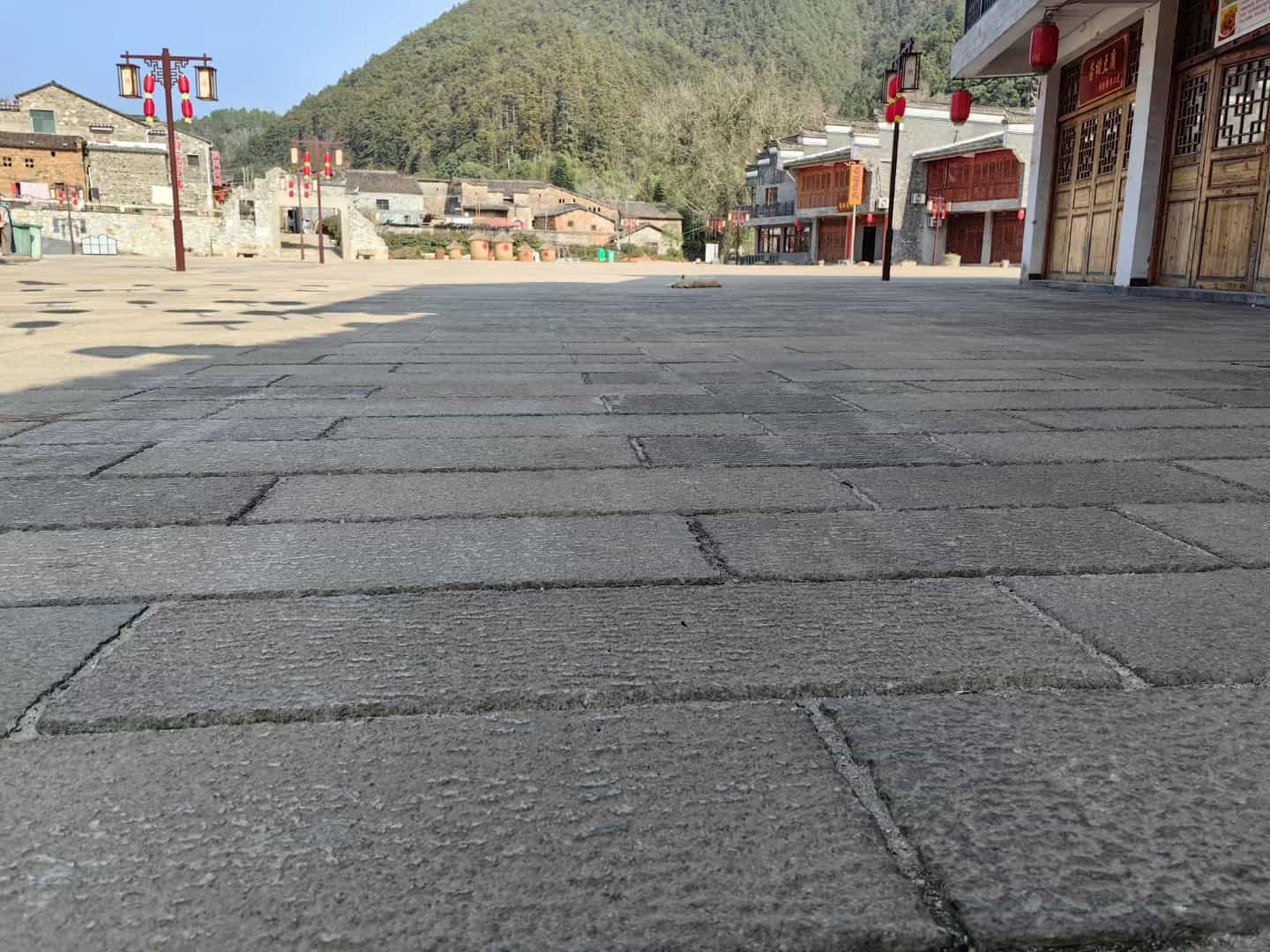 漳州仿古石铺装效果