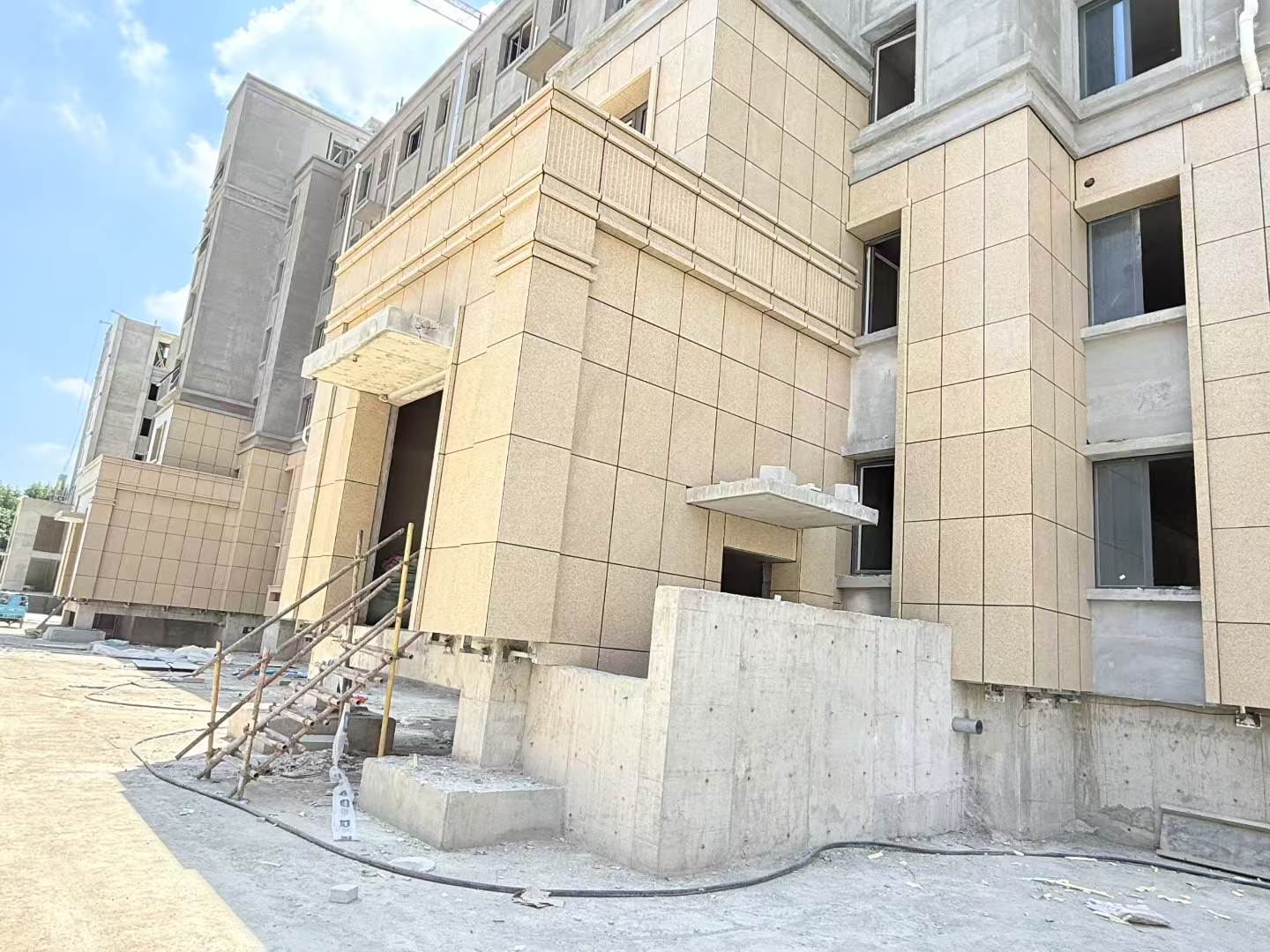 漳州 黄金麻干挂，工地实拍