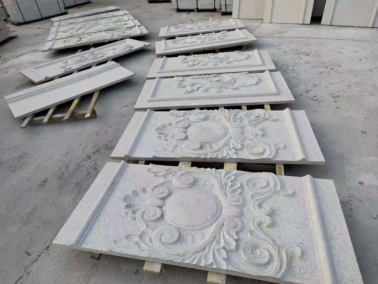 漳州 芝麻白干挂雕花板