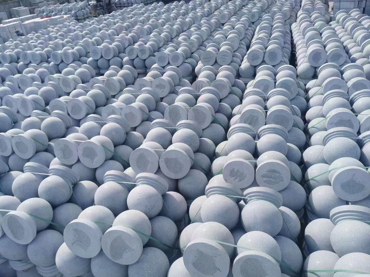 漳州芝麻白挡车球